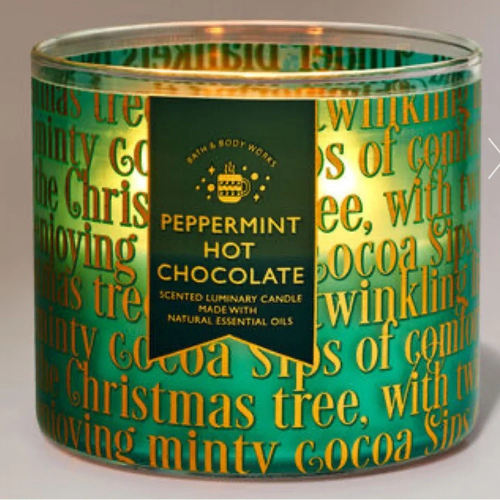 Bath & body works | peppermint hot chocolate candle - Picture 1 of 1